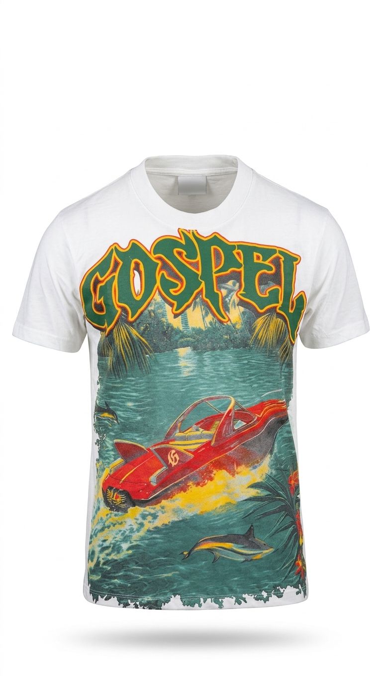 Camiseta Gospel HOPE — Blanco
